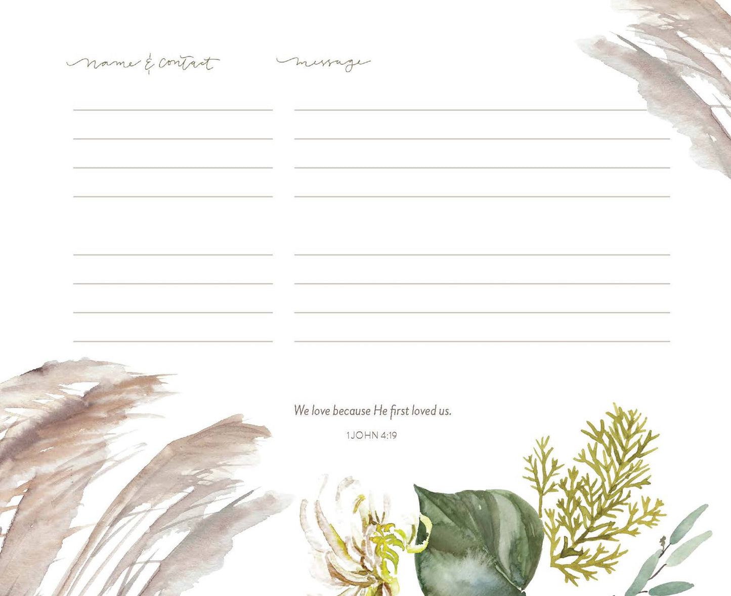 In Our Home Guestbook, Book - Home