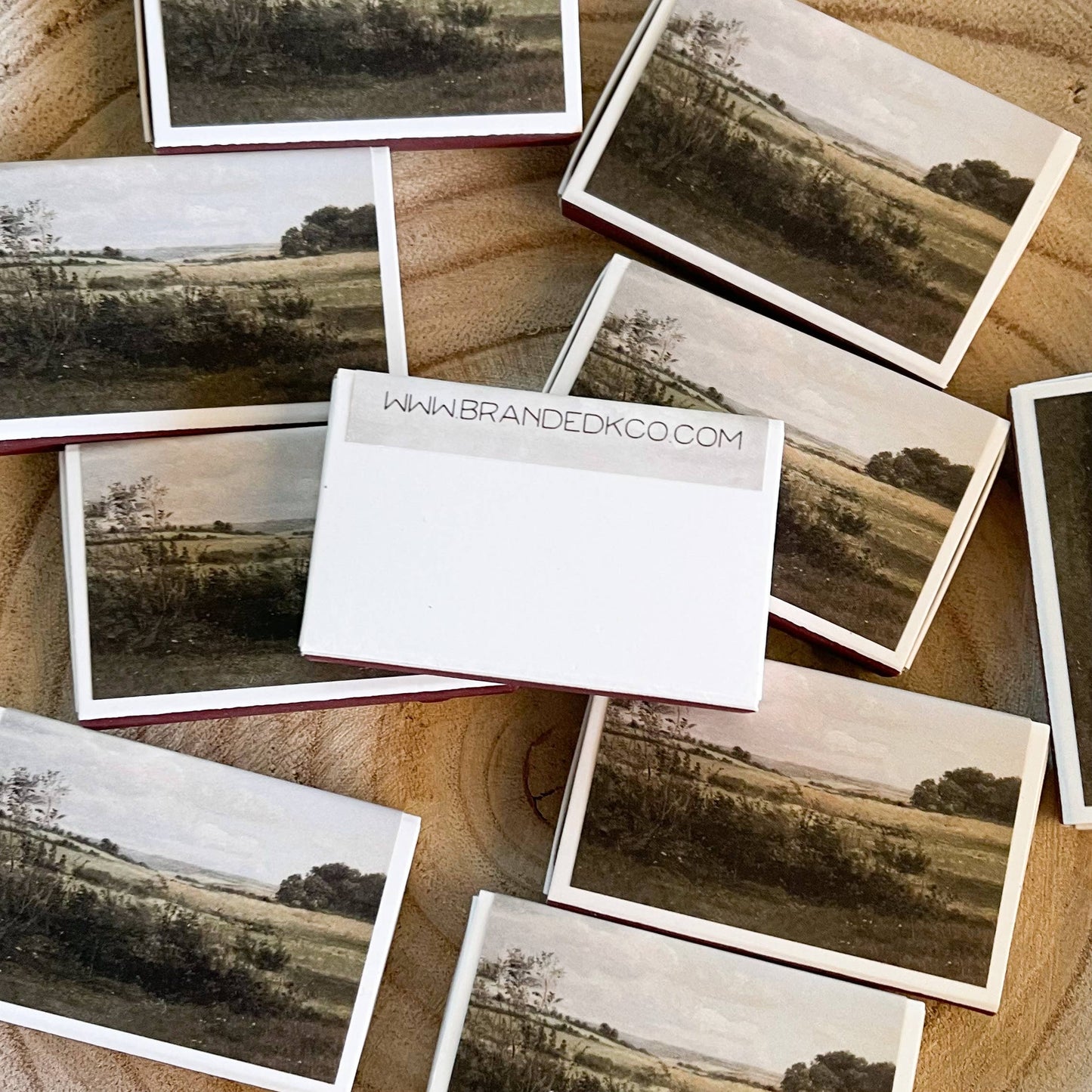 English Countryside Match Set // Vintage Landscape