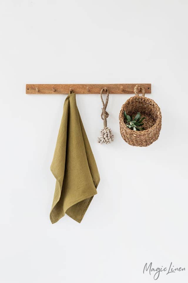 The Ellie Linen Tea Towel