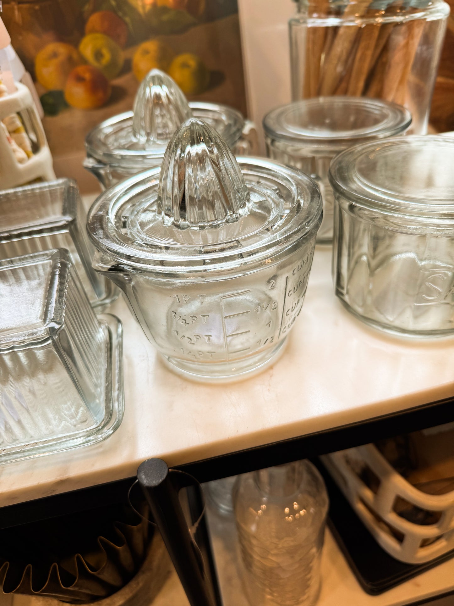 Pressed Glass Juicer