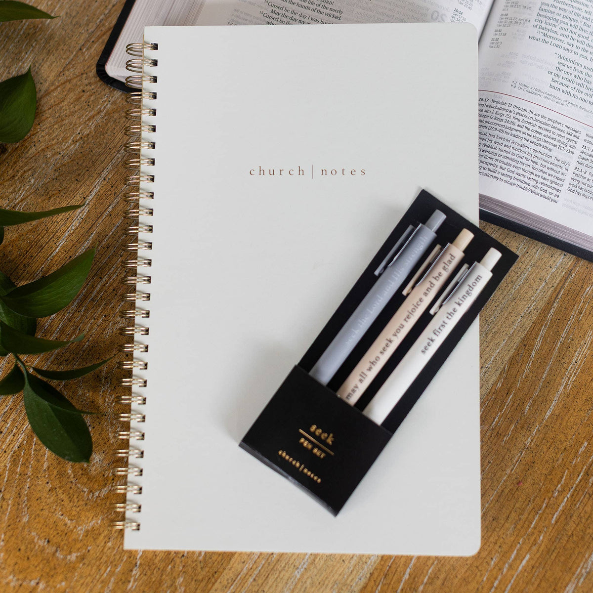 Seek Bible Study Pen Set