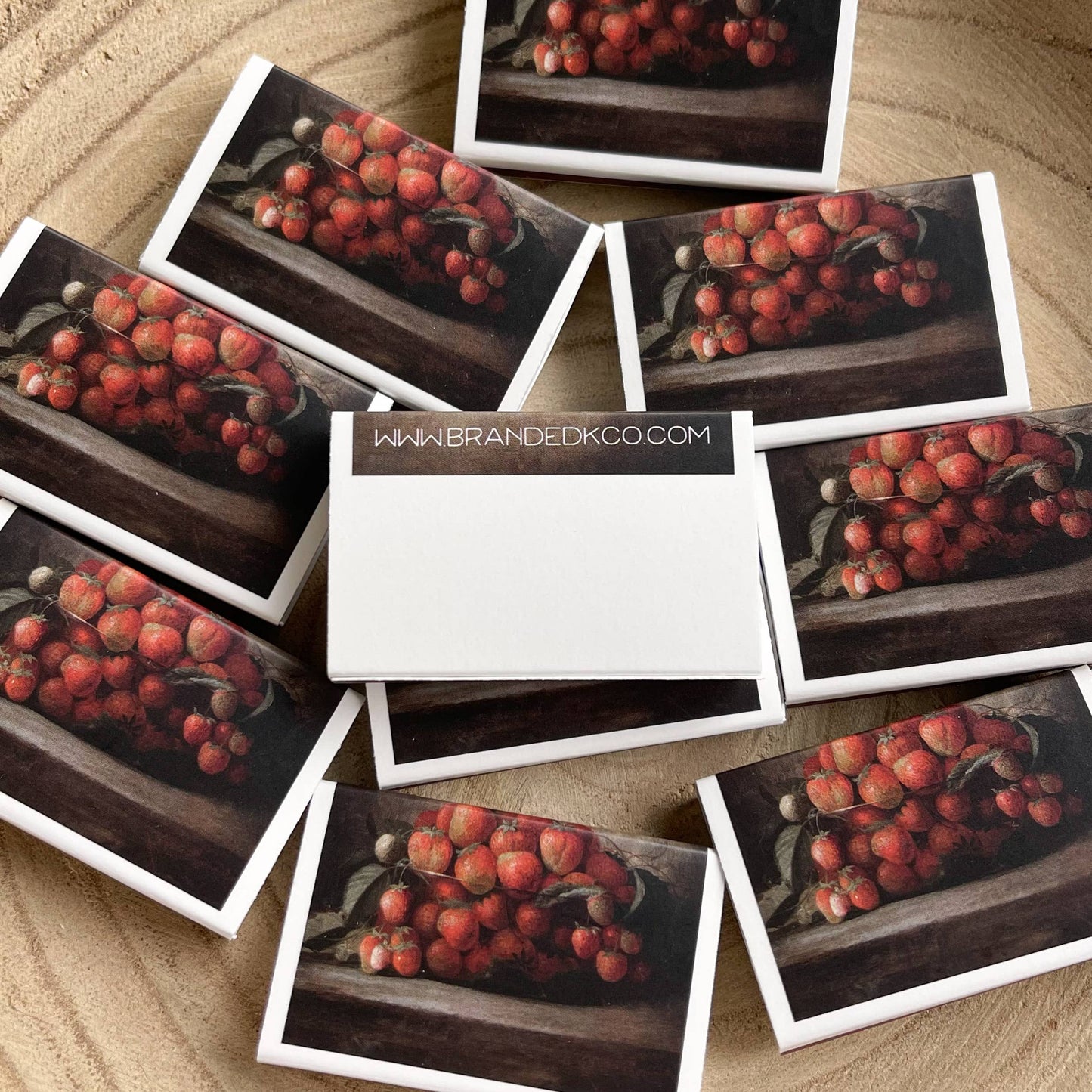 Moody Strawberry Match Set // Vintage Landscape