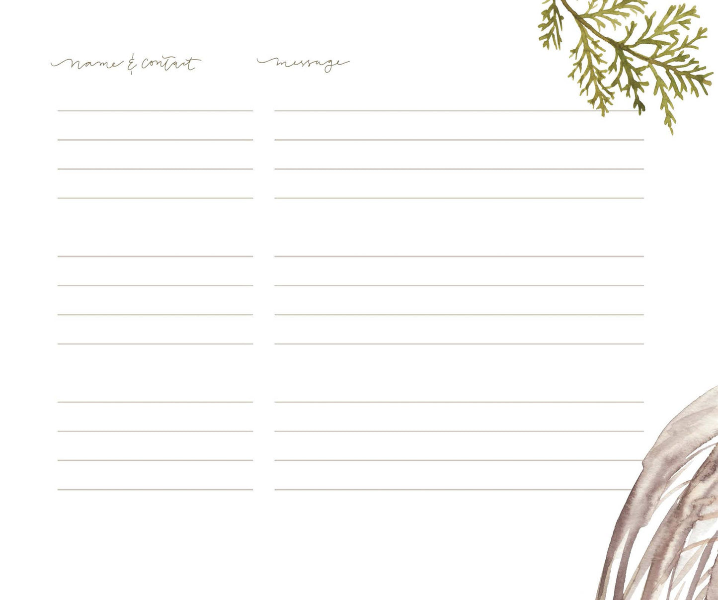 In Our Home Guestbook, Book - Home