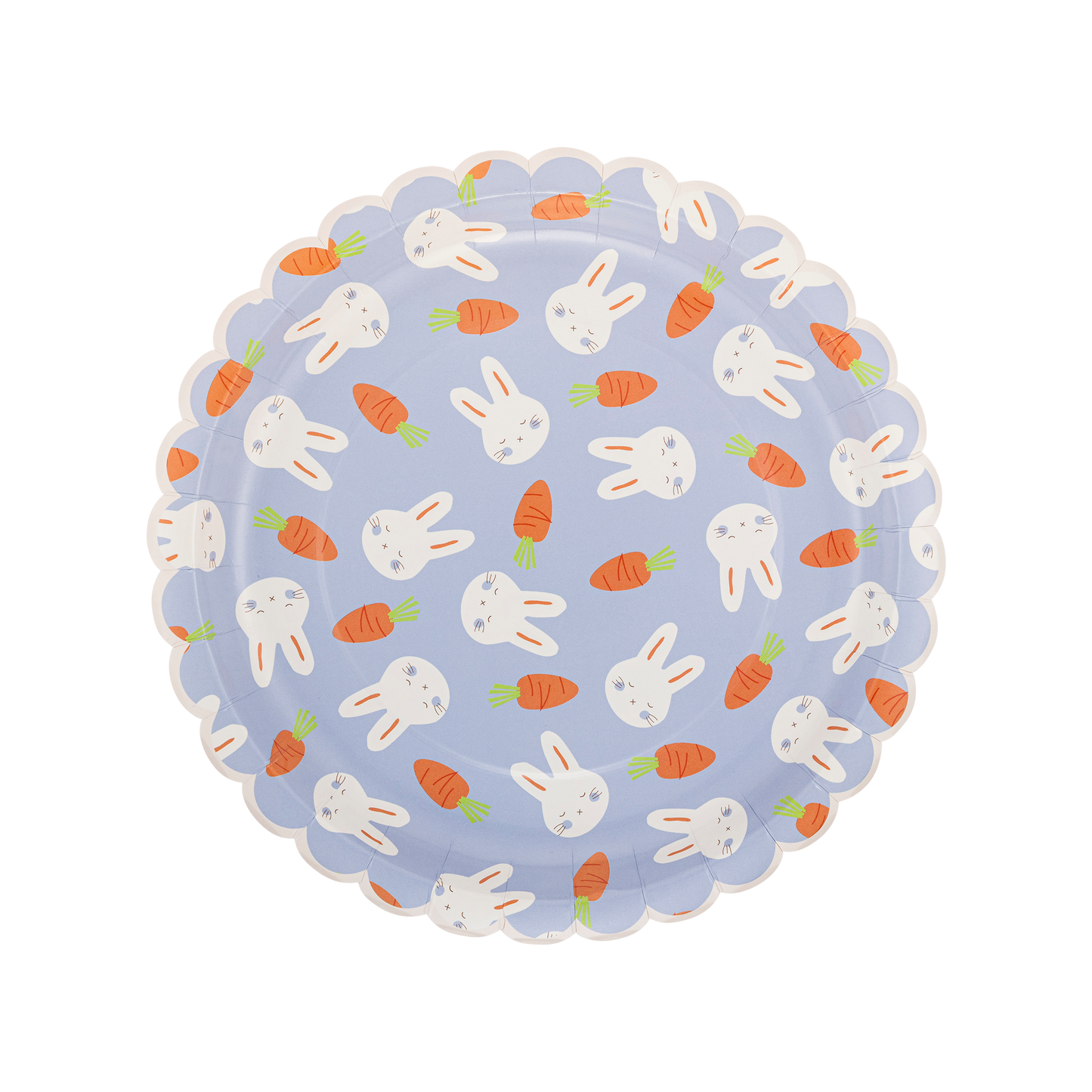 Bunny Scallop Plate