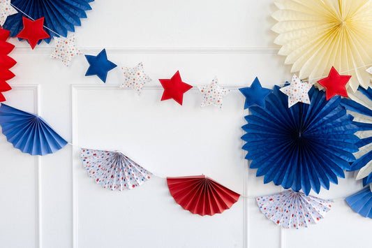 Puffy Felt Star Banner