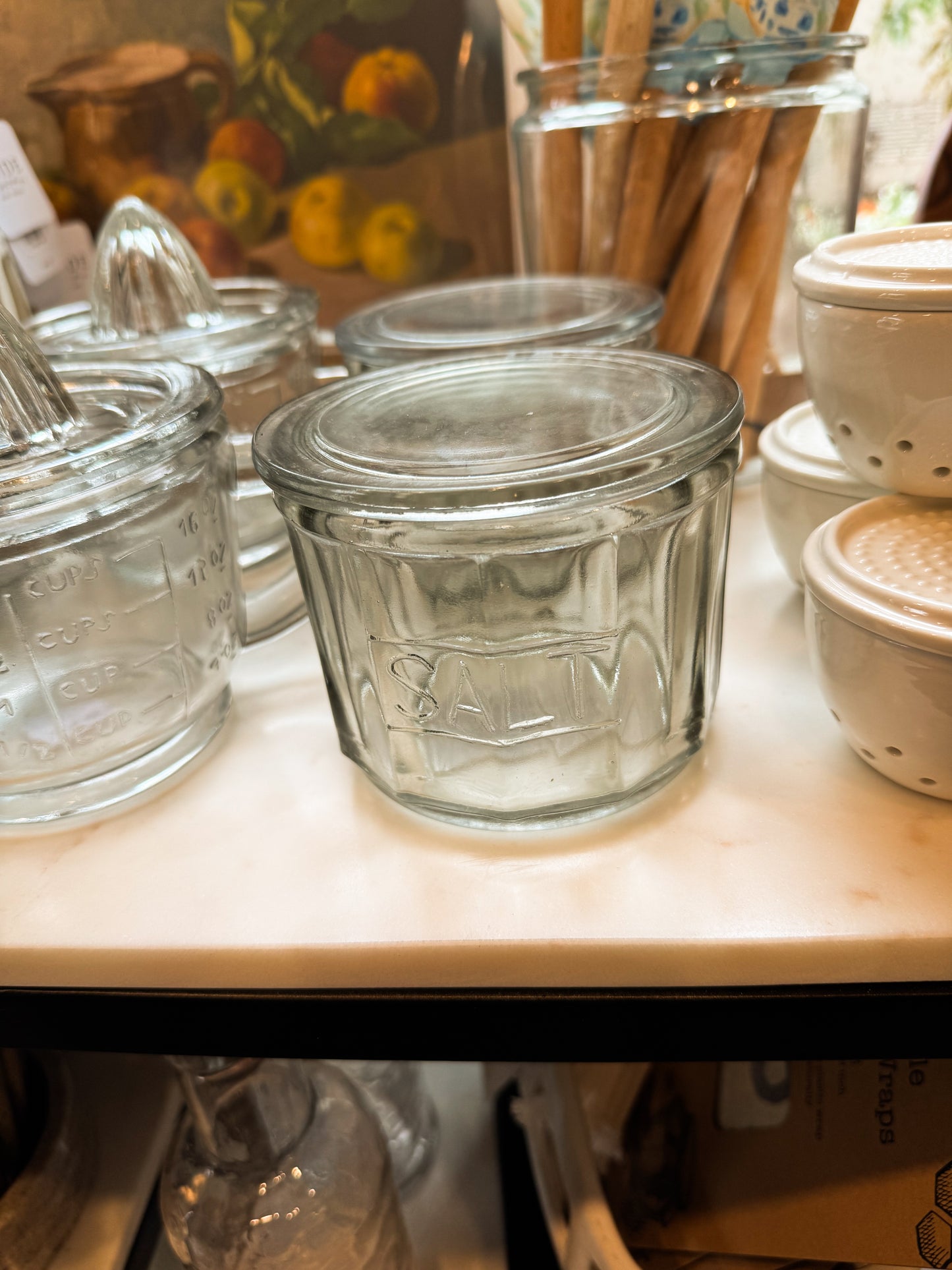 Pressed Glass Salt Cellar
