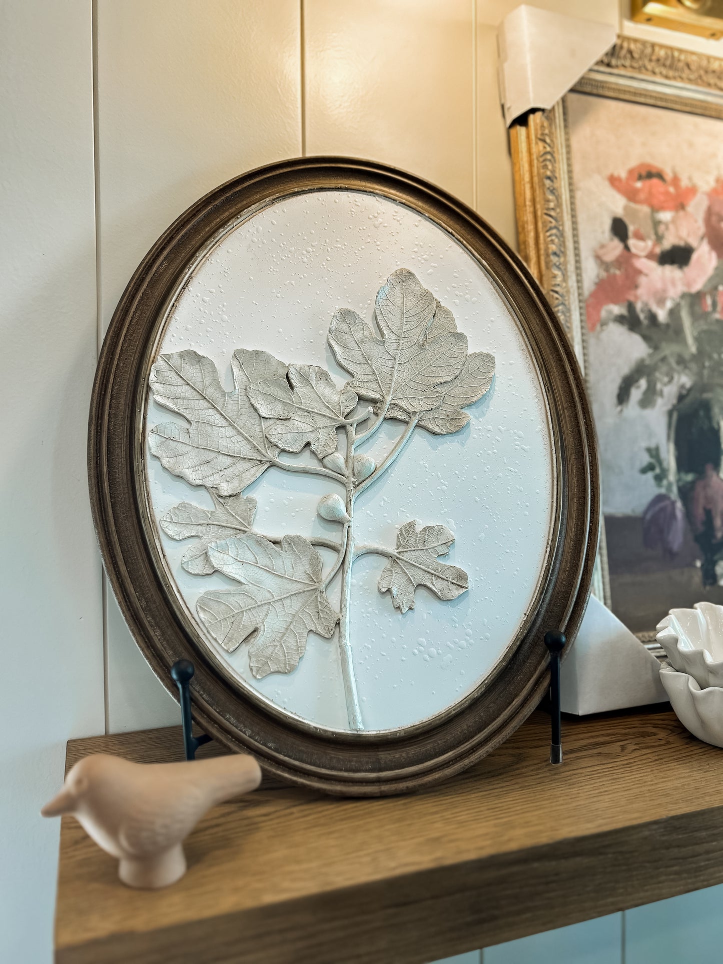 Wood Plaster Cast Art