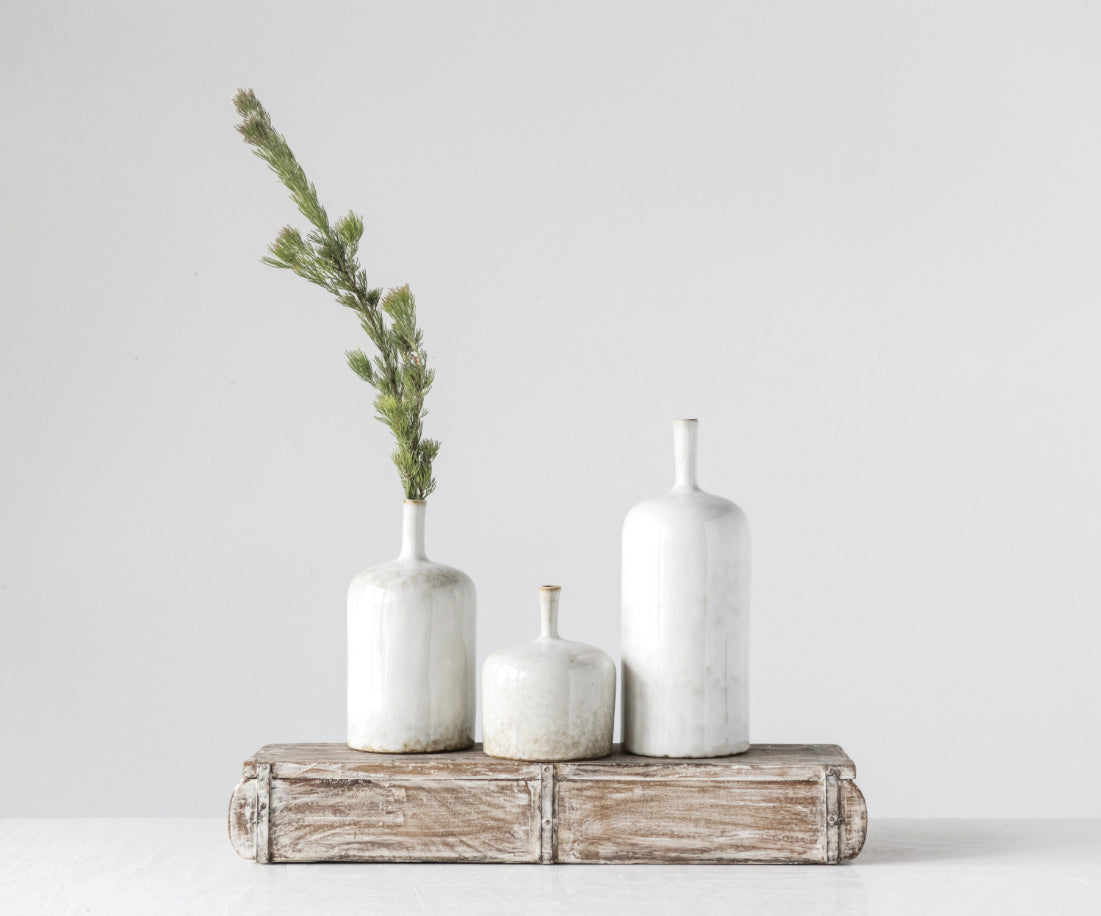 Stoneware Glazed Vase