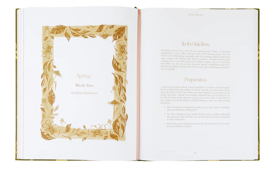 The Everyday Banquet-Family Worship Devotional + Cookbook