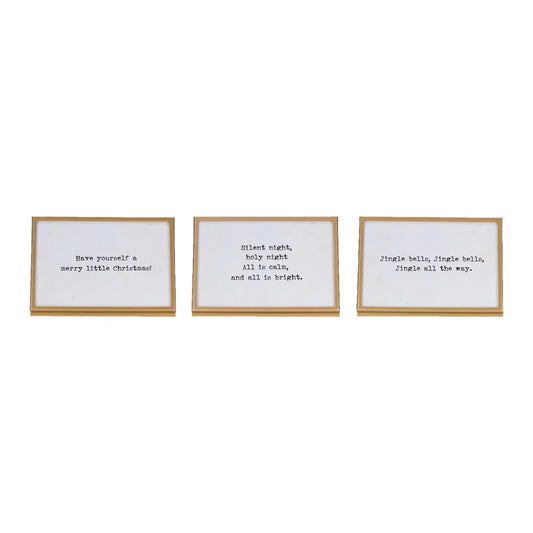 Christmas Brass Frame