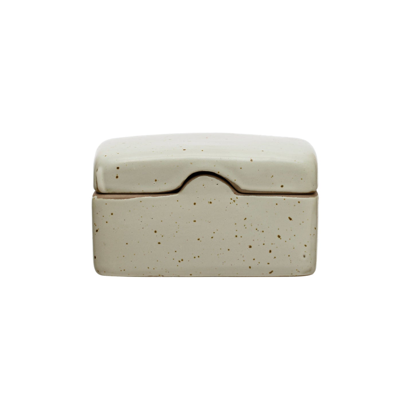 Stoneware Box w/ Lid