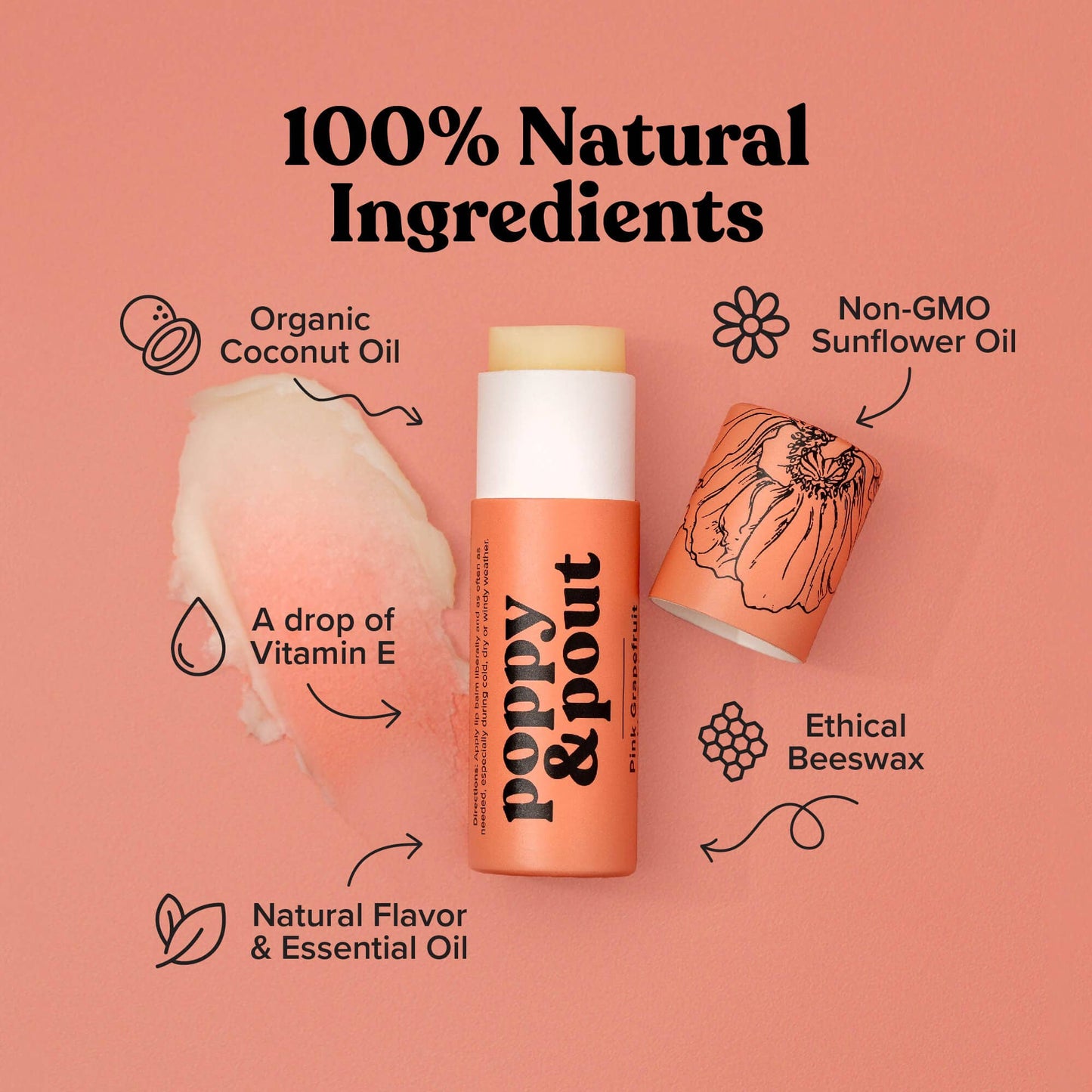 Lip Balm-Pink Grapefruit