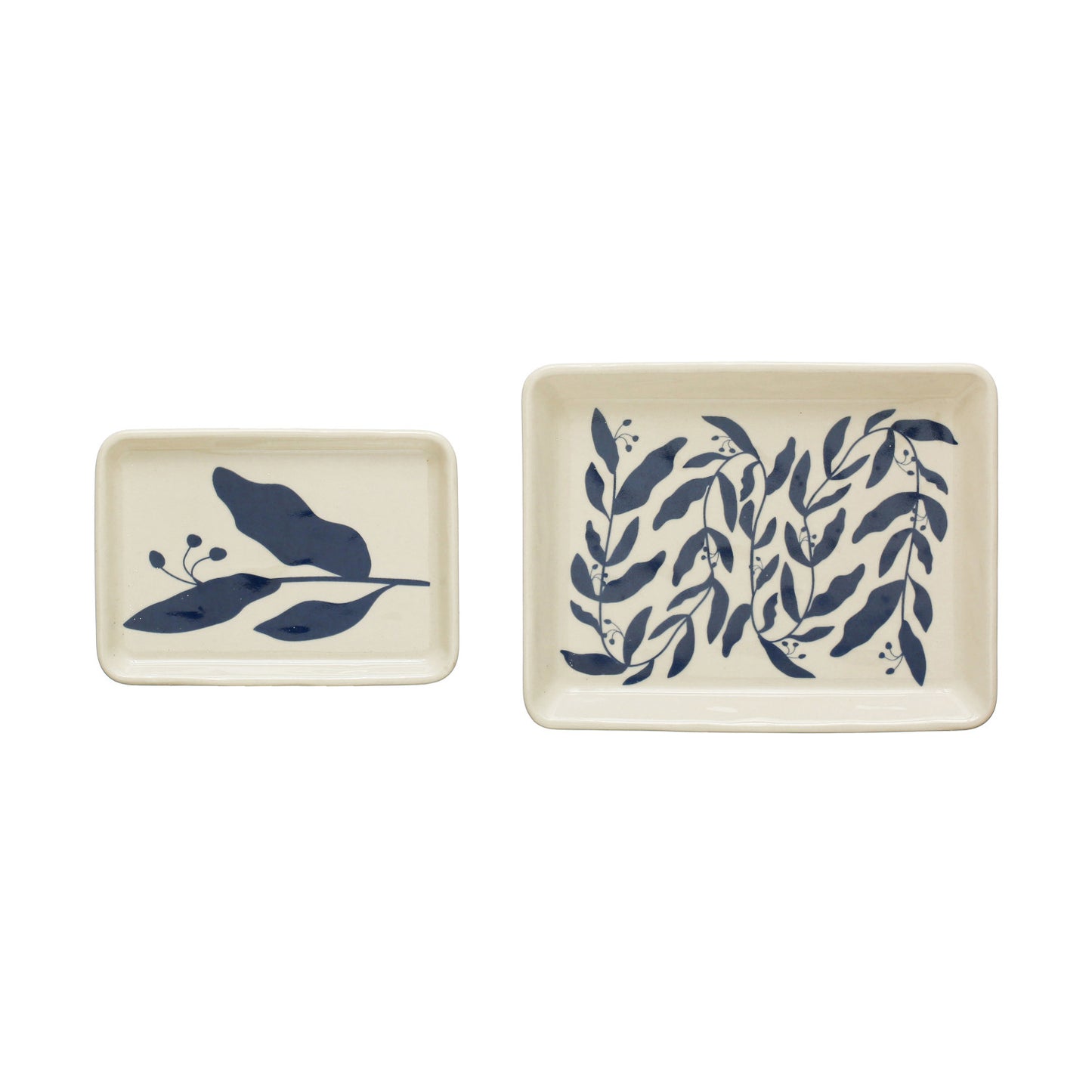Blue + Cream Stoneware Dishes