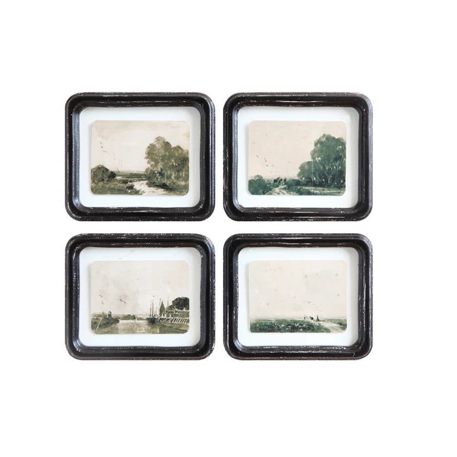 Distressed Wood Wall Frame