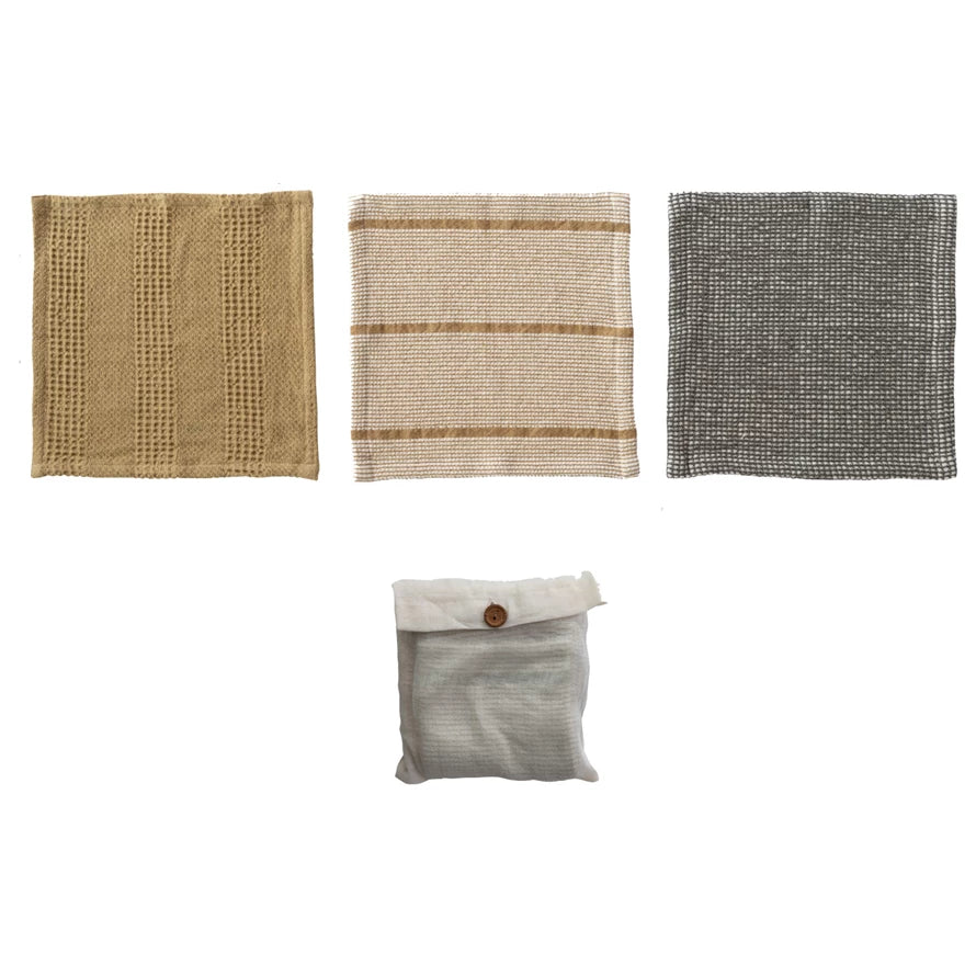 Cotton Waffle Weave Dish Cloths