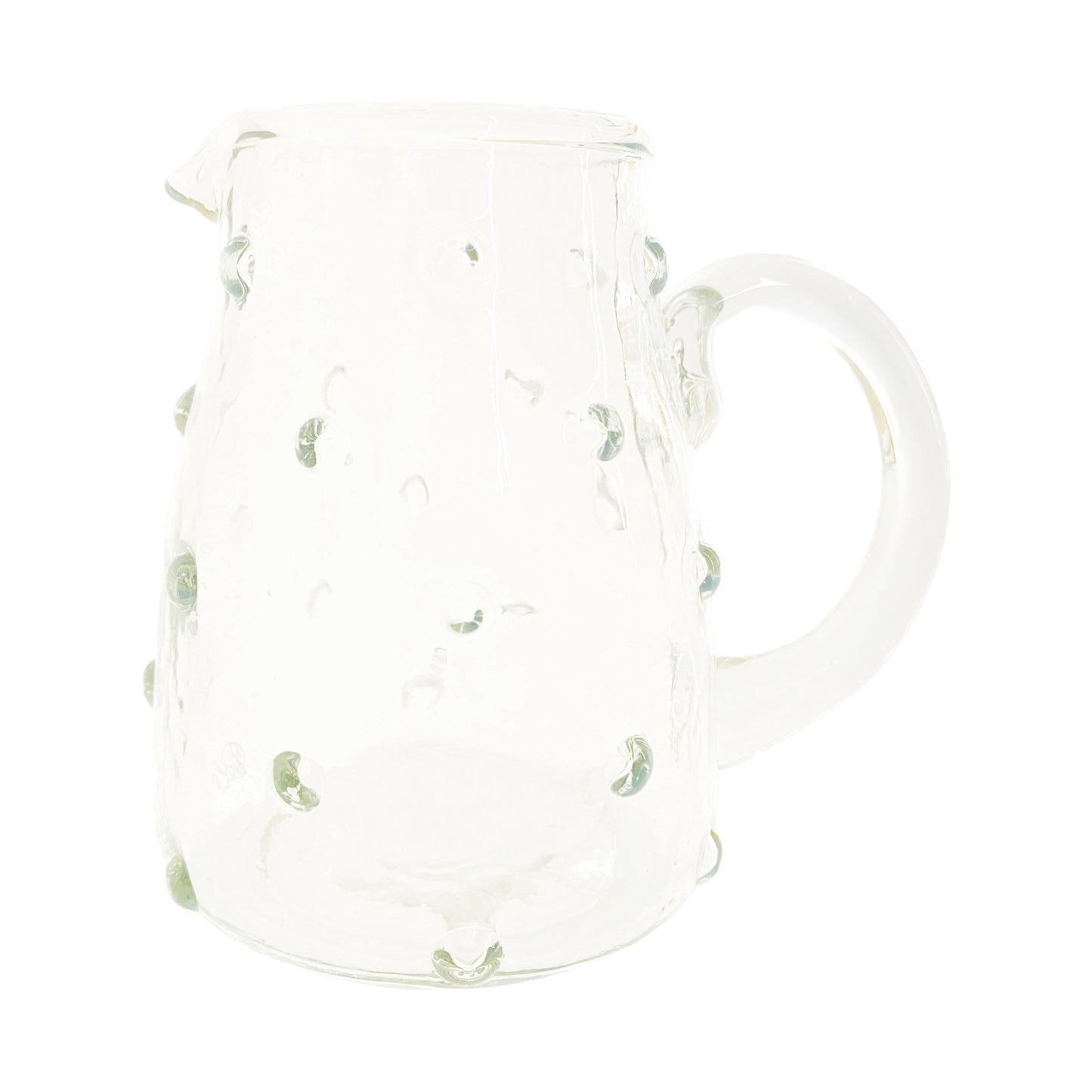 8 oz. Recycled Glass Hobnail Creamer