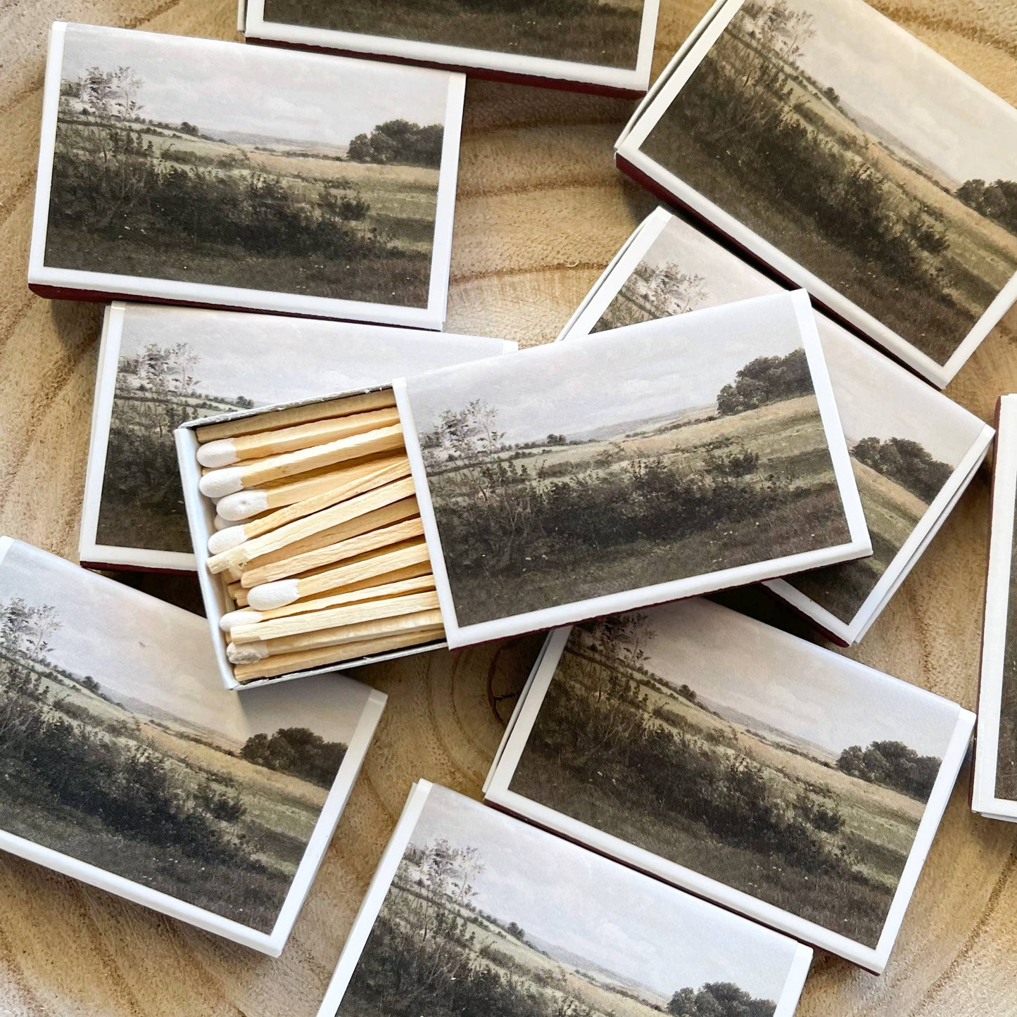 English Countryside Match Set // Vintage Landscape