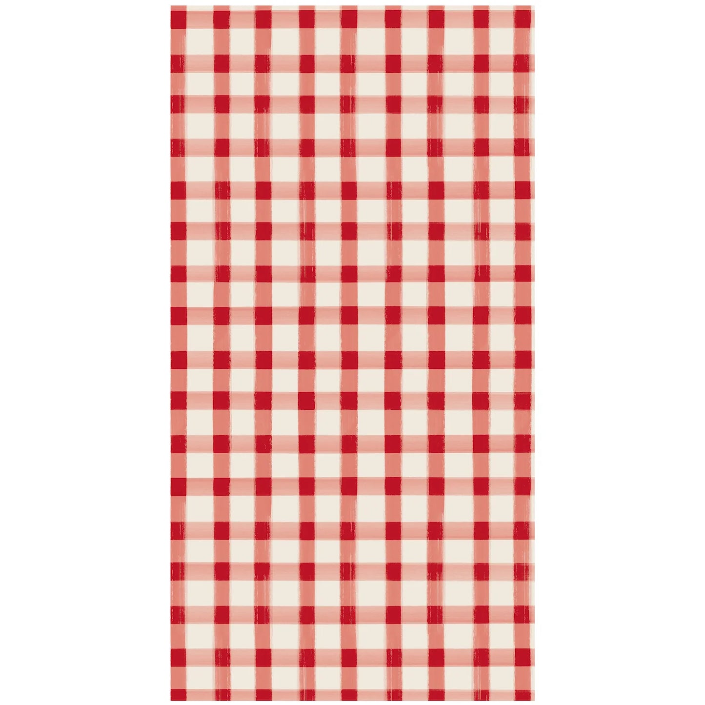 Red Check Guest Napkin