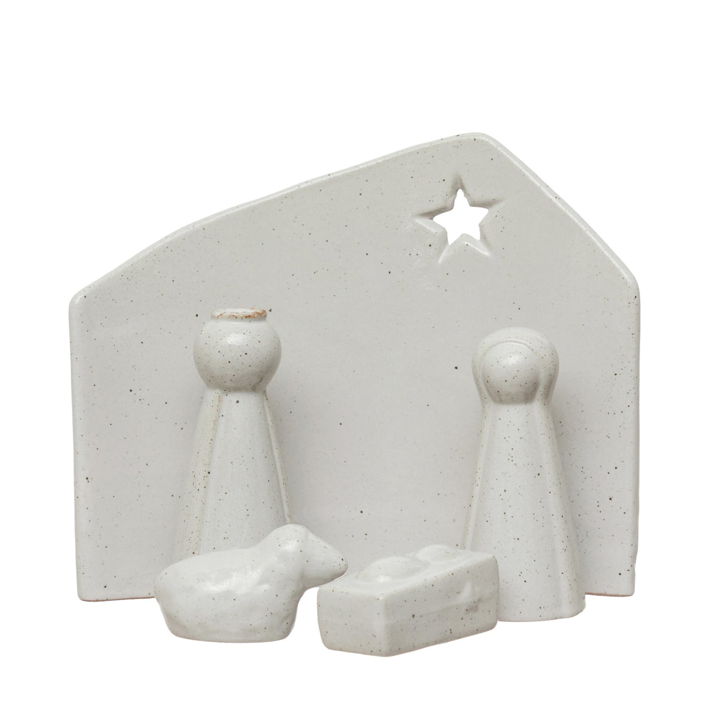 Stoneware Nativity Set