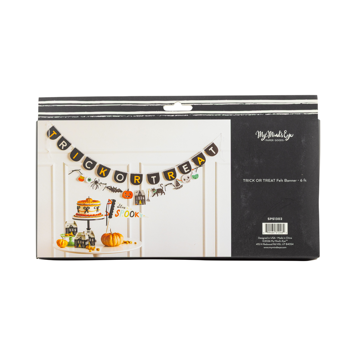 SPS1302 - Trick or Treat Felt Banner