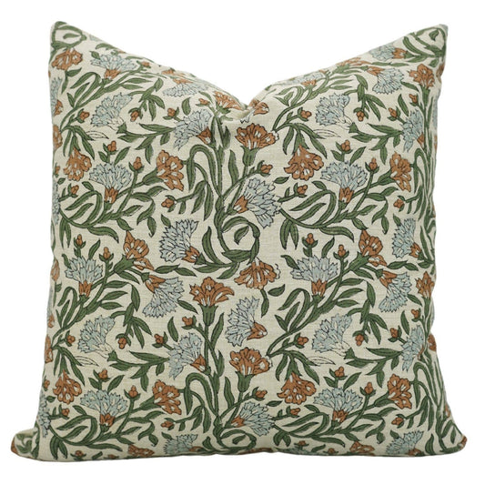 Wendy Block Print Pillow