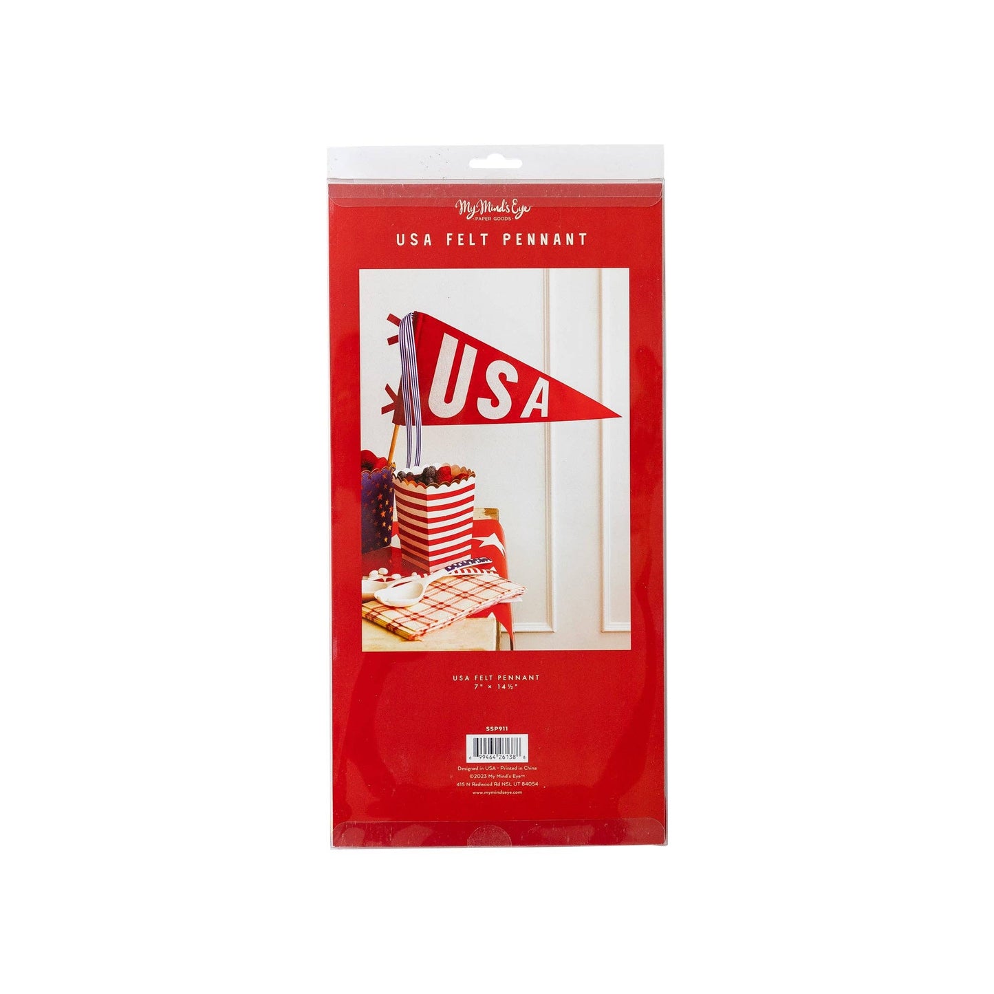 USA Felt Pennant Banner