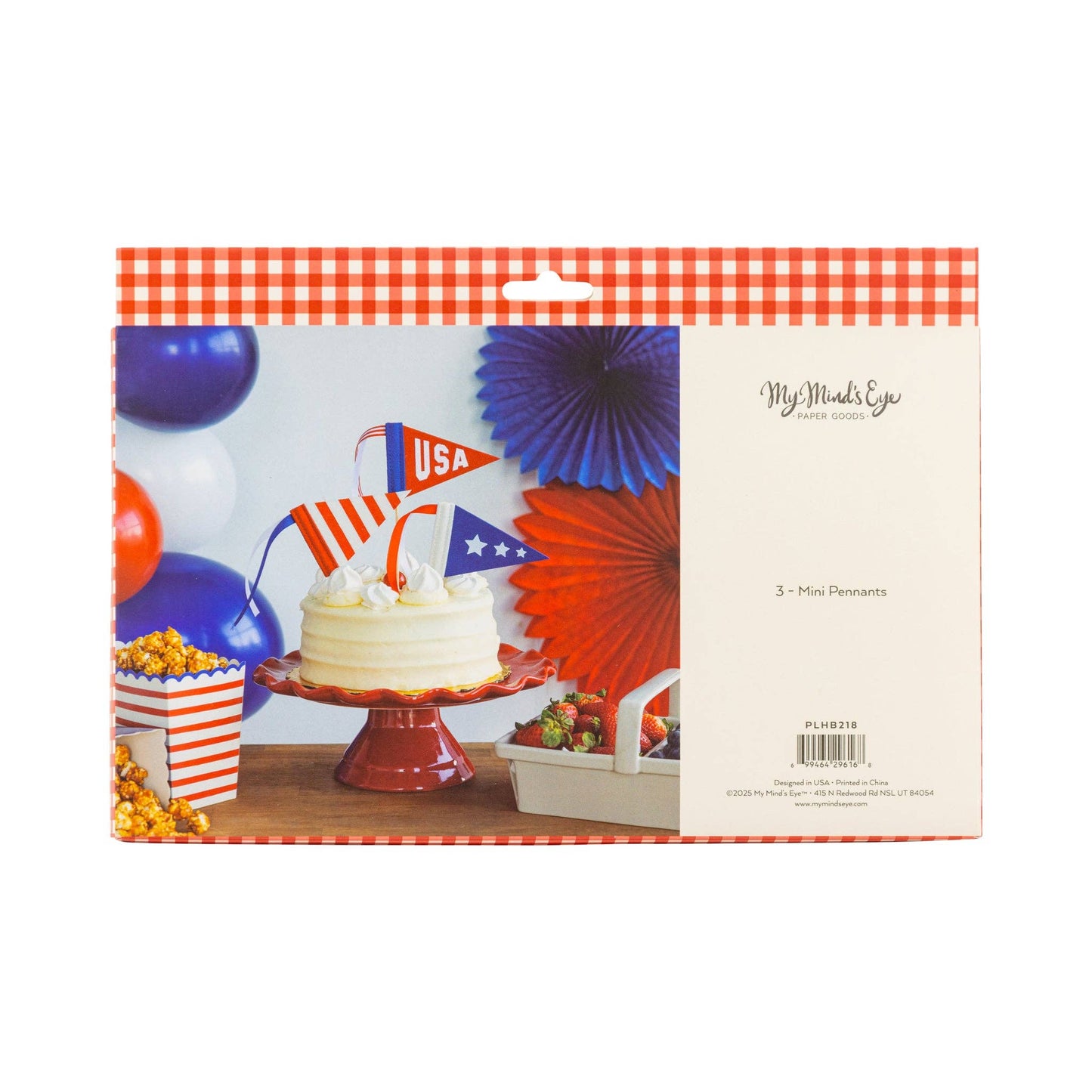 Americana Felt Pennant Set
