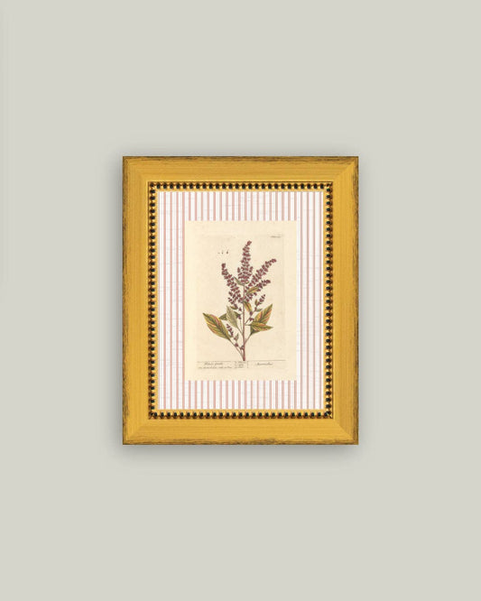 Flower Gentle Framed Antique Art