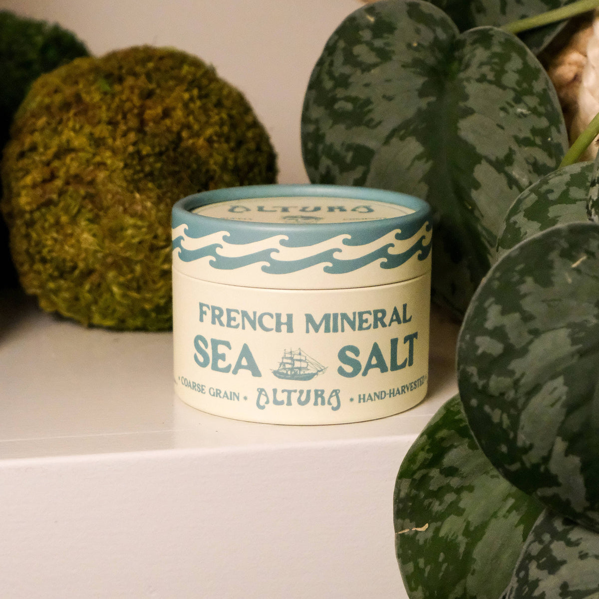 French Mineral Sea Salt - Coarse Grain - 4 oz | Altura