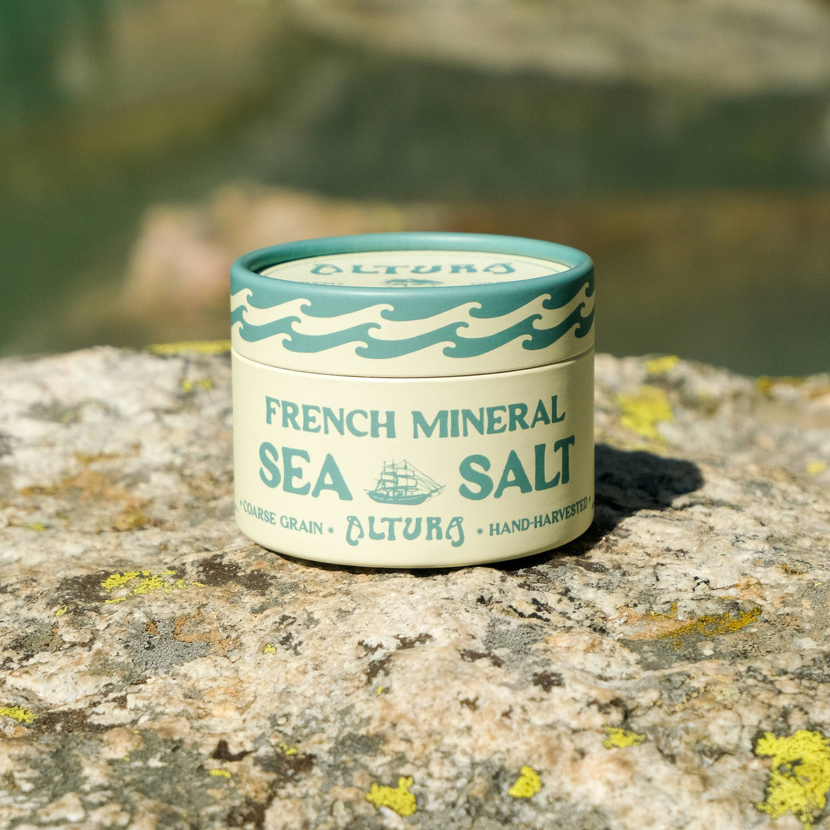 French Mineral Sea Salt - Coarse Grain - 4 oz | Altura