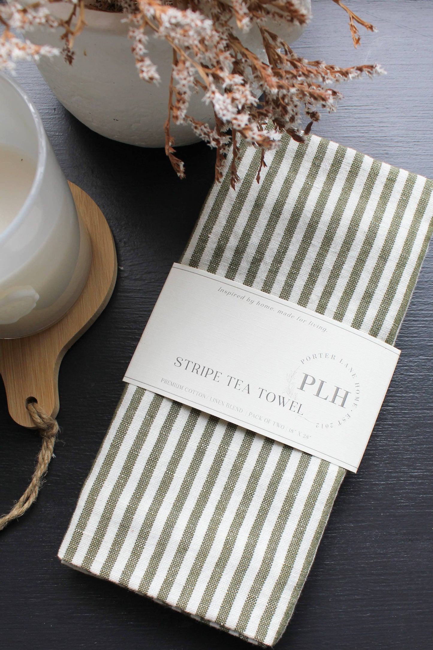 Stripe Tea Towel Set