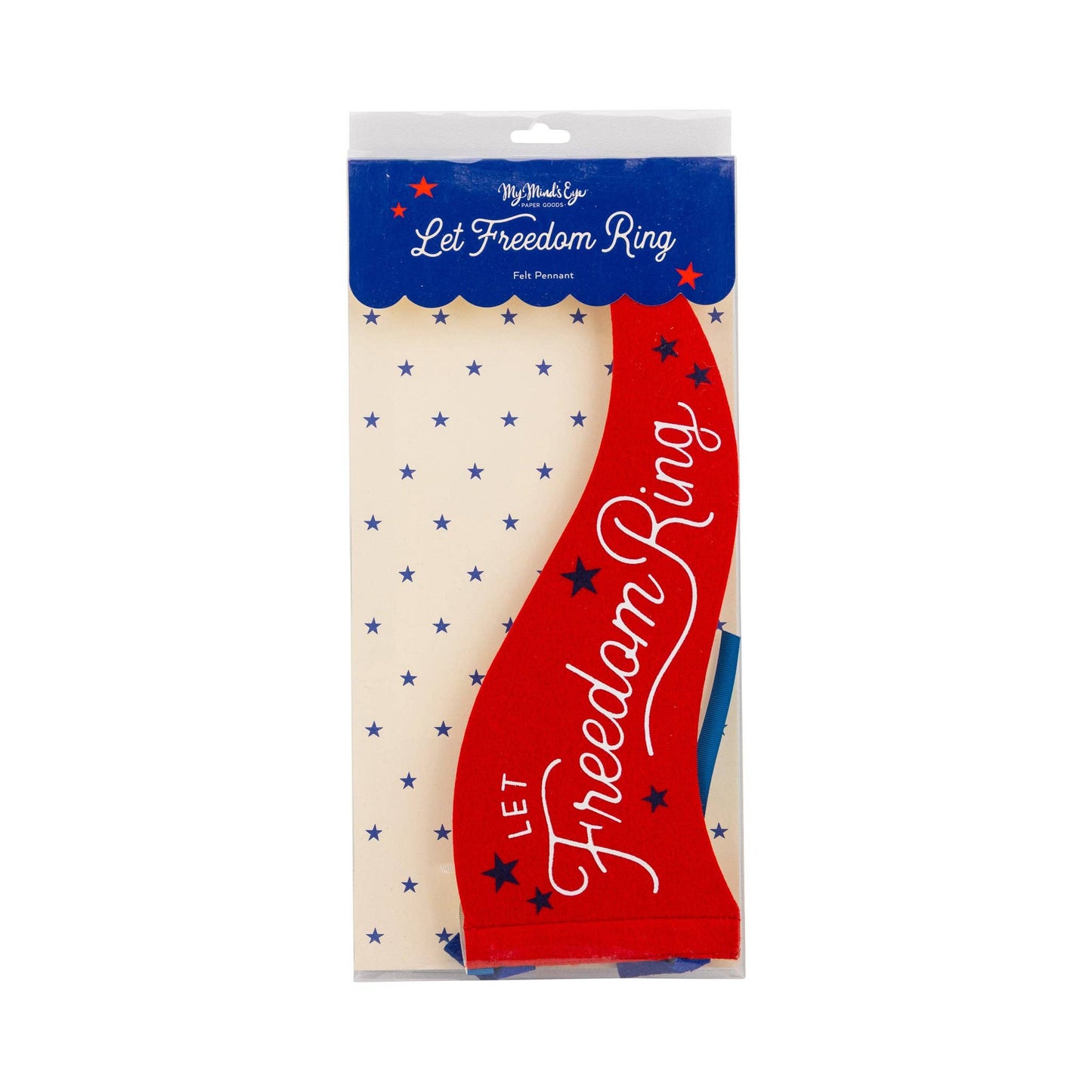Let Freedom Ring Felt Pennant Banner