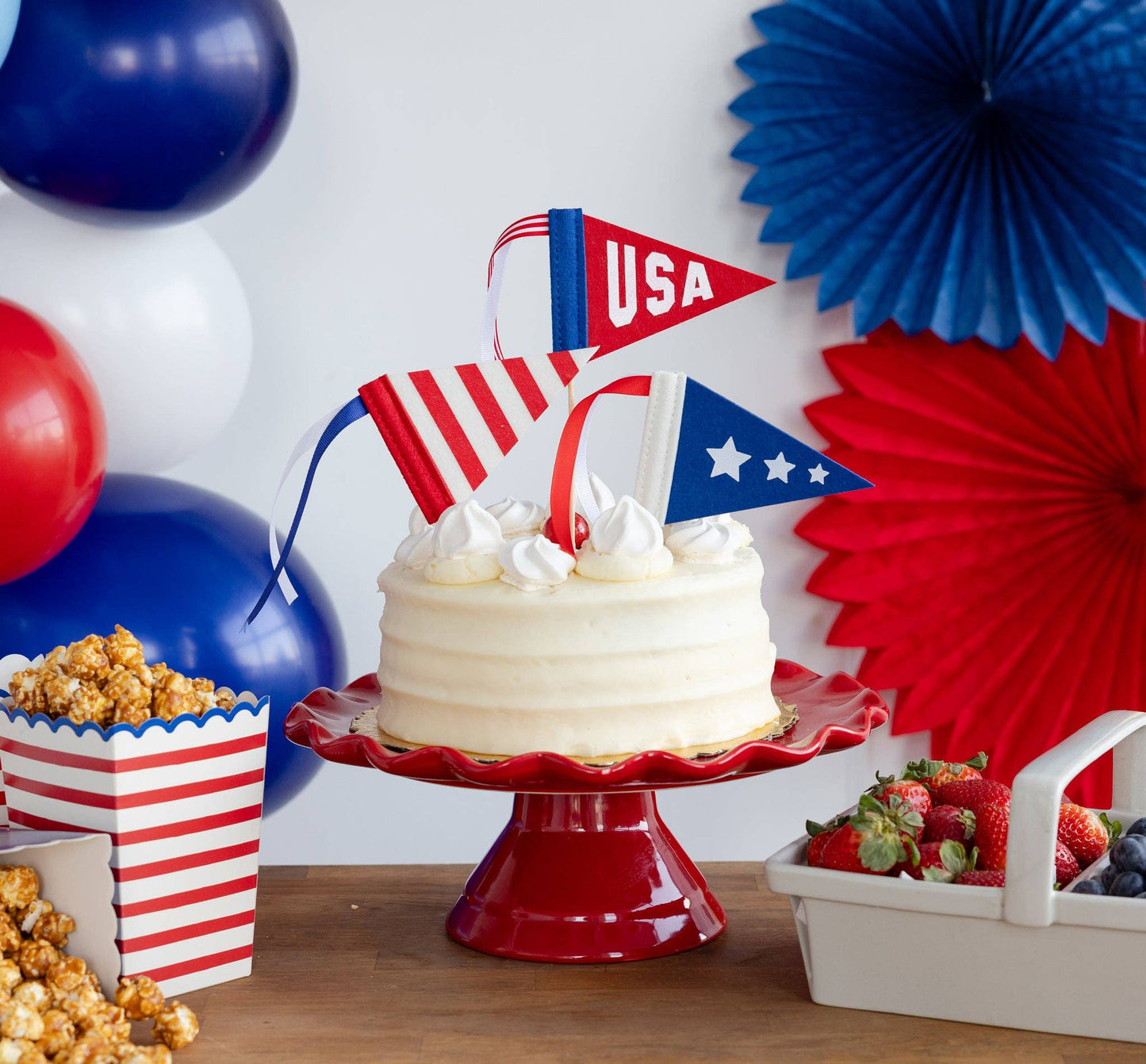 Americana Felt Pennant Set