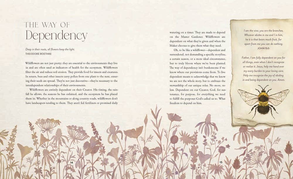 The Way of the Wildflower : Gospel Meditations to Unburden