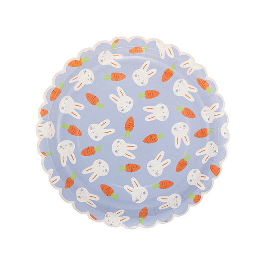 Bunny Scallop Plate