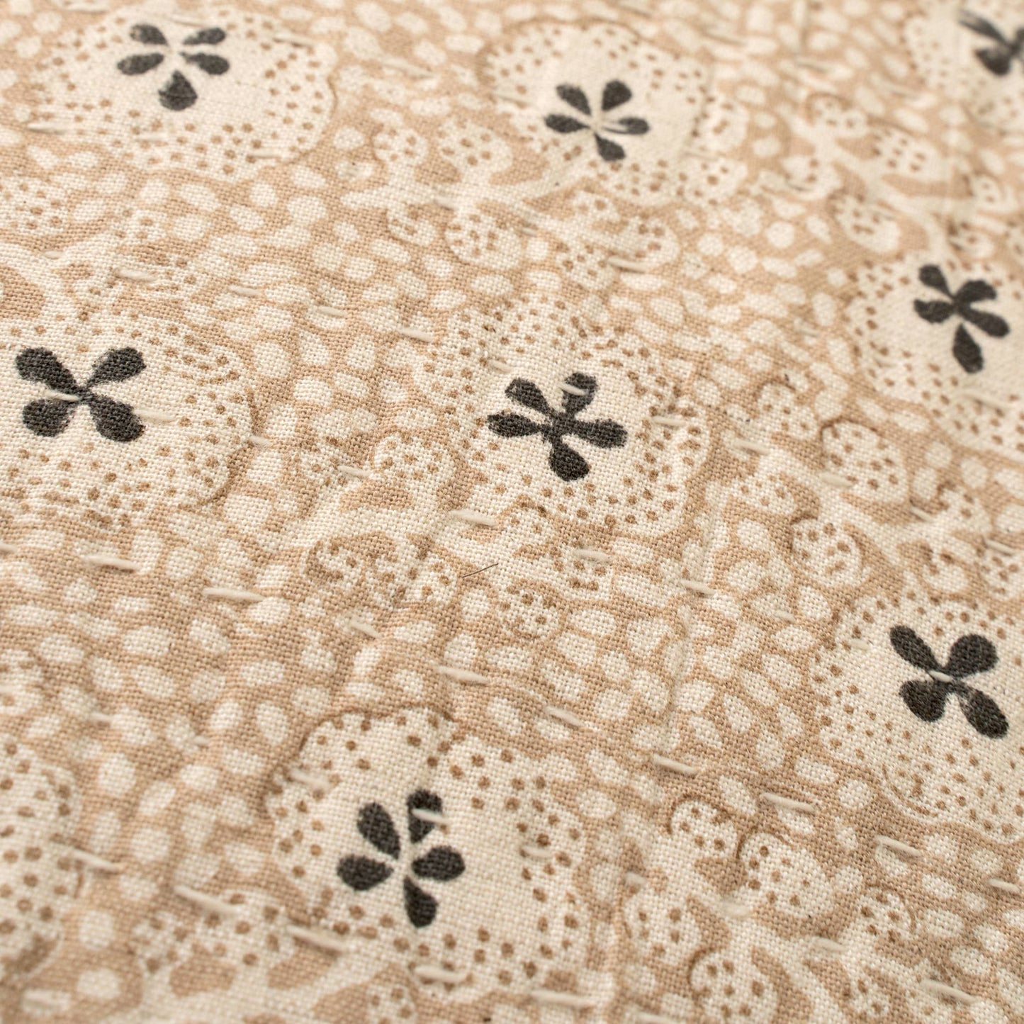 Clover Kantha Pillow 14x31