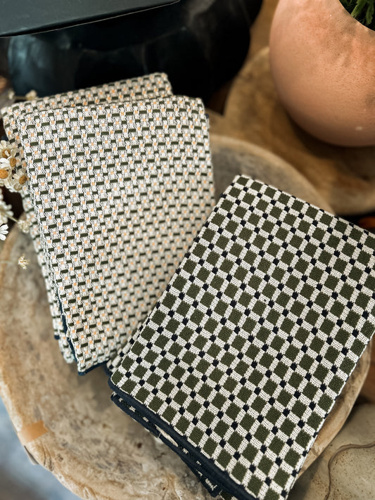 Grid Cotton Towel
