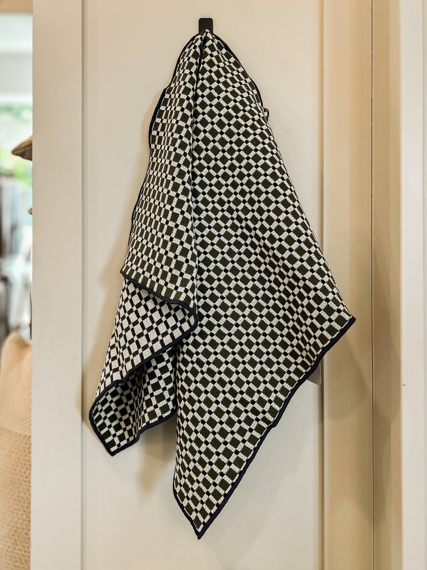 Grid Cotton Towel