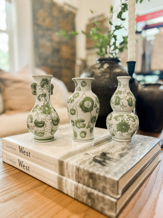 Hand-painted Floral Vase