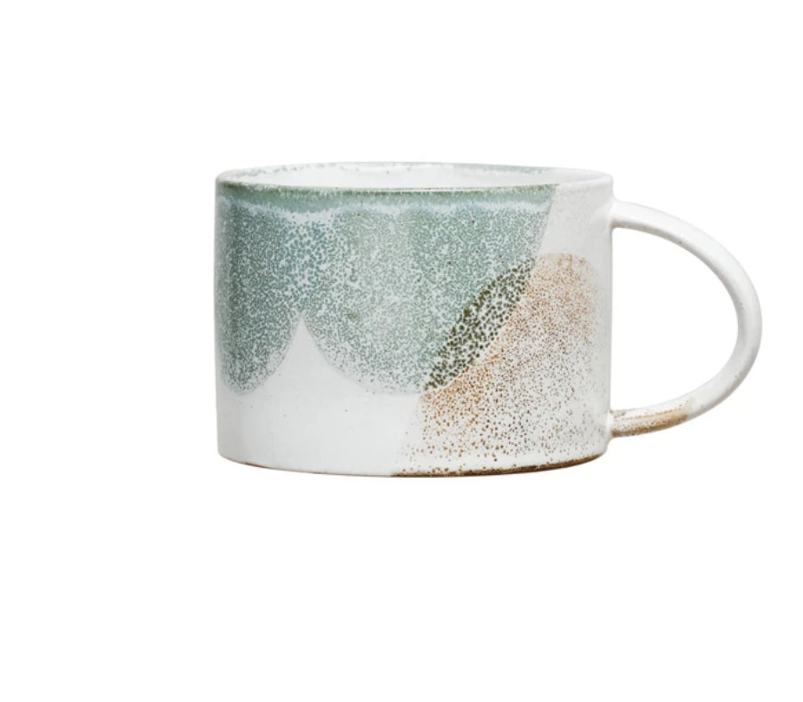 Speckled Green Mug