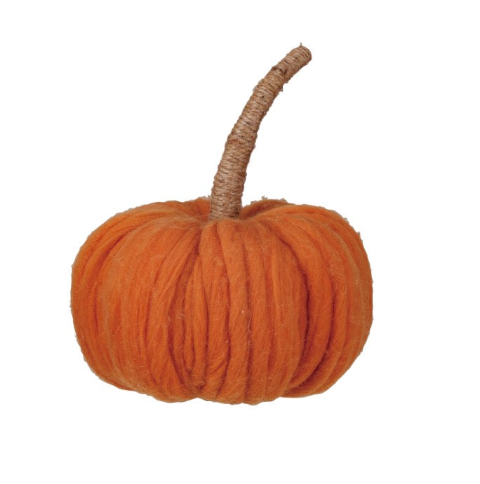 Orange Wool Pumpkin