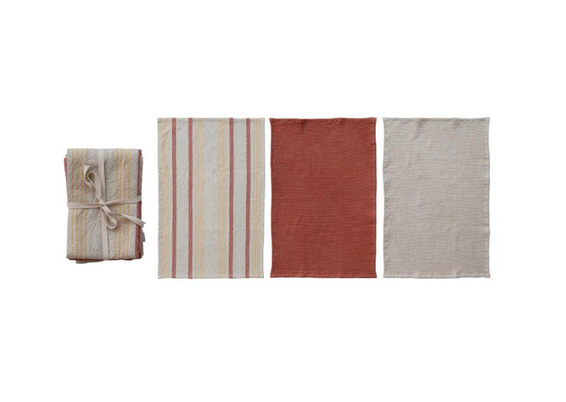 Waffle Tea Towels, Set of 3