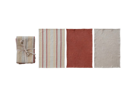 Waffle Tea Towels, Set of 3