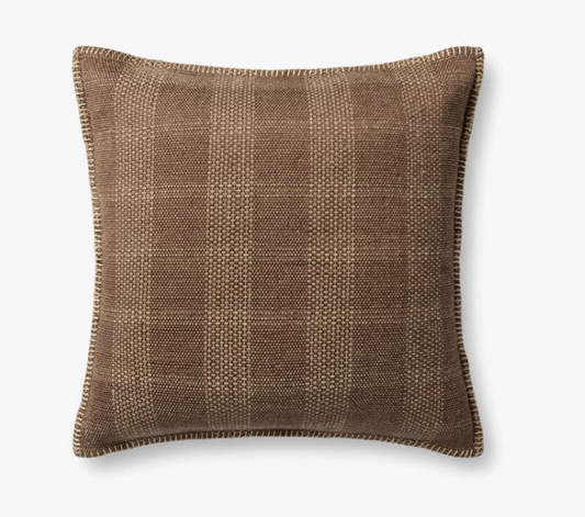 Tan/Brown Pillow