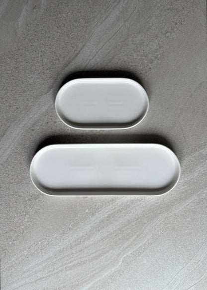 Deco Oval Catchall Tray Small