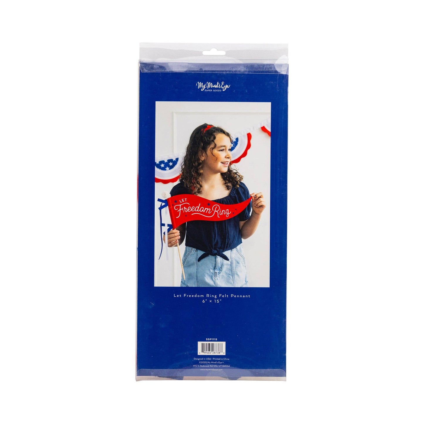 Let Freedom Ring Felt Pennant Banner