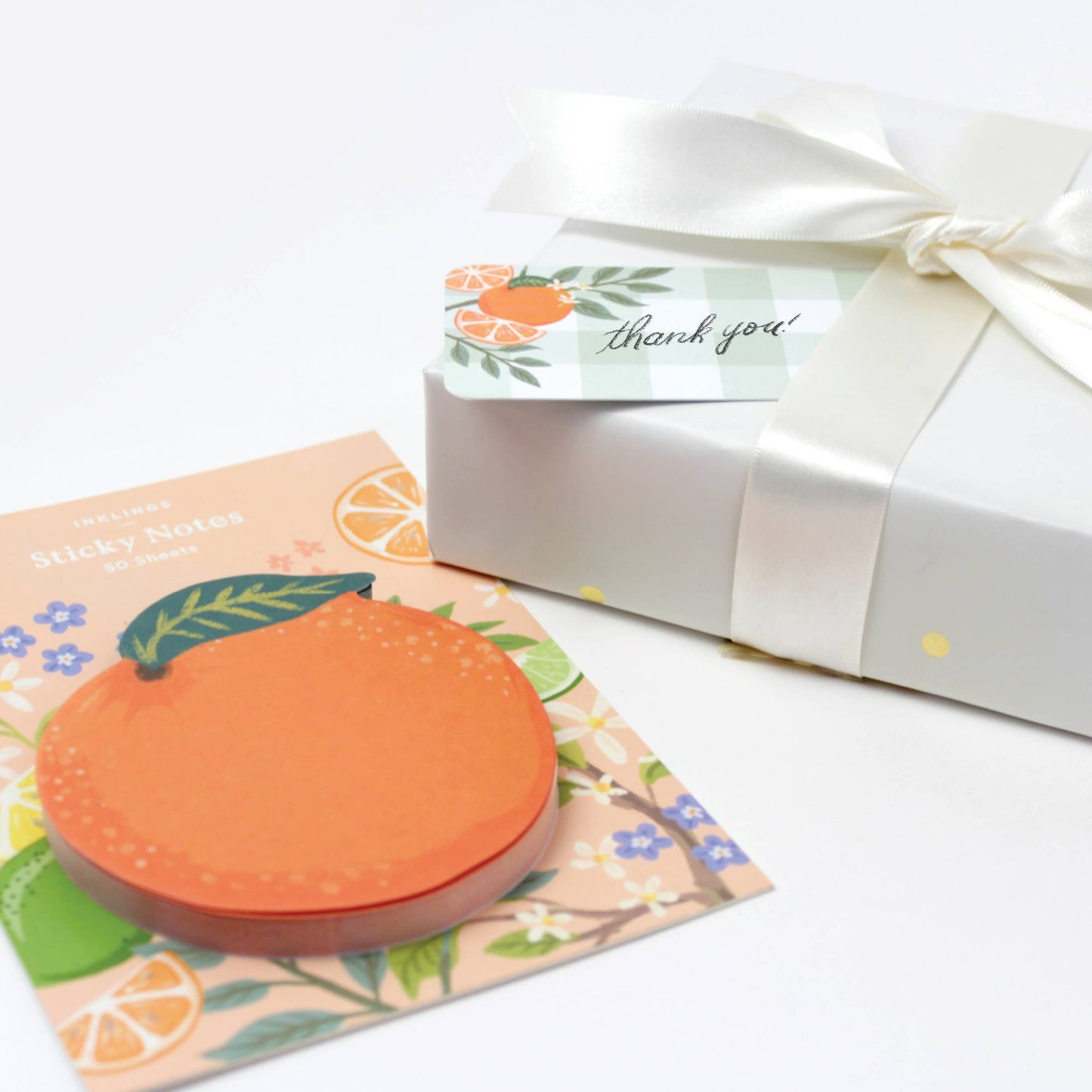 Pocket Notes™ - Orange Gingham