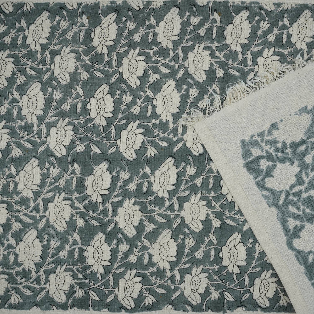 Beautiful Block Print Cotton Waffle Hand Towel - Dhruv