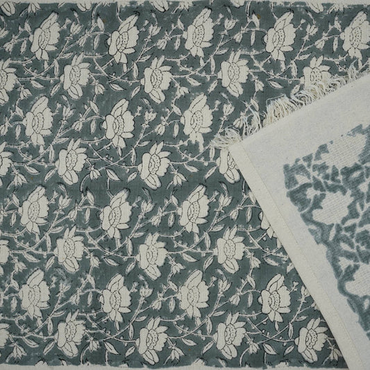 Beautiful Block Print Cotton Waffle Hand Towel - Dhruv