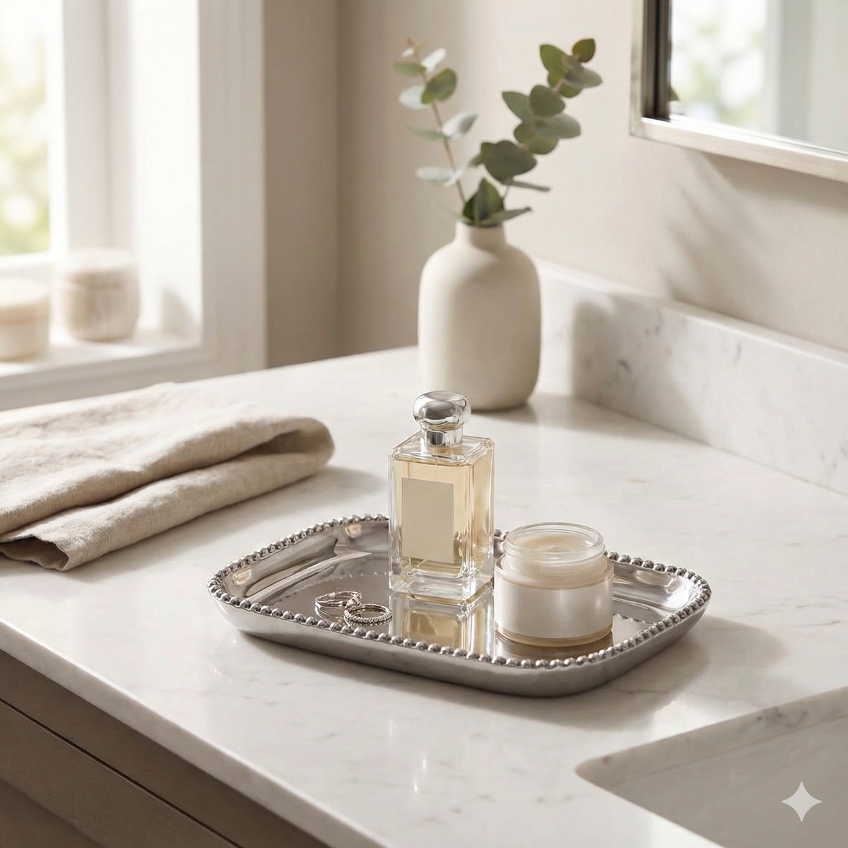 Rectangle Beaded Tray